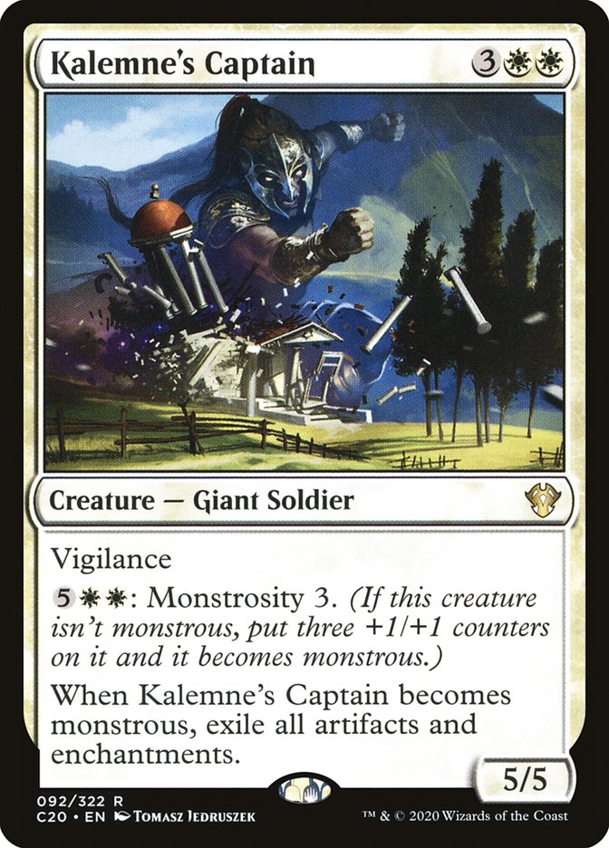 Kalemne's Captain [Commander 2020] Magic: The Gathering