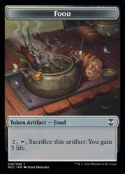 Food // Citizen Double-Sided Token [Streets of New Capenna Commander Tokens] Magic: The Gathering