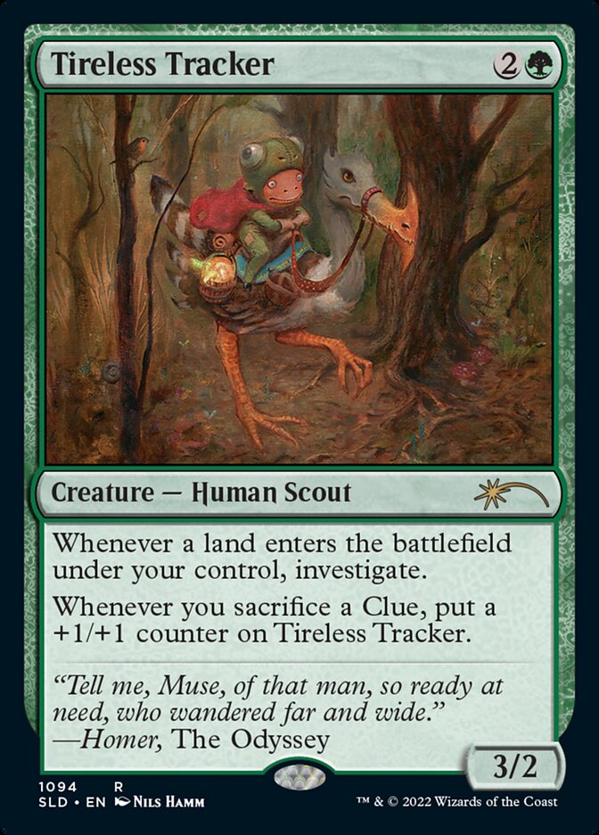 Tireless Tracker (1094) [Secret Lair Drop Series] Magic: The Gathering