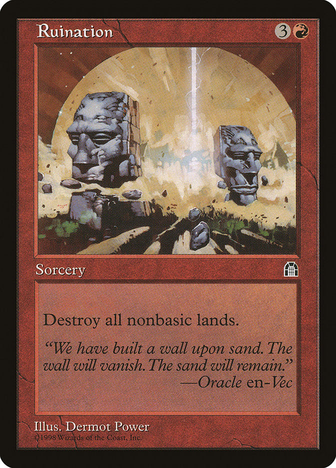 Ruination [Stronghold] Magic: The Gathering