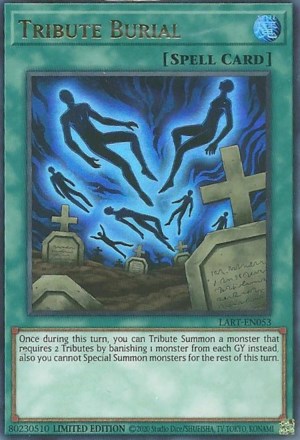 Tribute Burial [LART-EN053] Ultra Rare Yu-Gi-Oh!