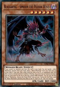 Blackwing - Simoon the Poison Wind [LDS2-EN040] Ultra Rare - Yugioh Cards For Your TCG Needs!