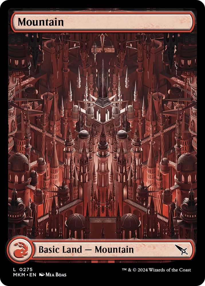 Mountain (0275) [Murders at Karlov Manor] Magic: The Gathering