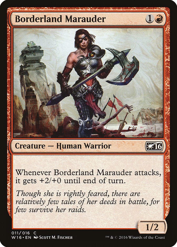 Borderland Marauder [Welcome Deck 2016] Magic: The Gathering