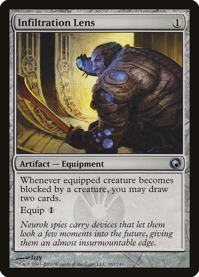 Infiltration Lens [Scars of Mirrodin] Magic: The Gathering
