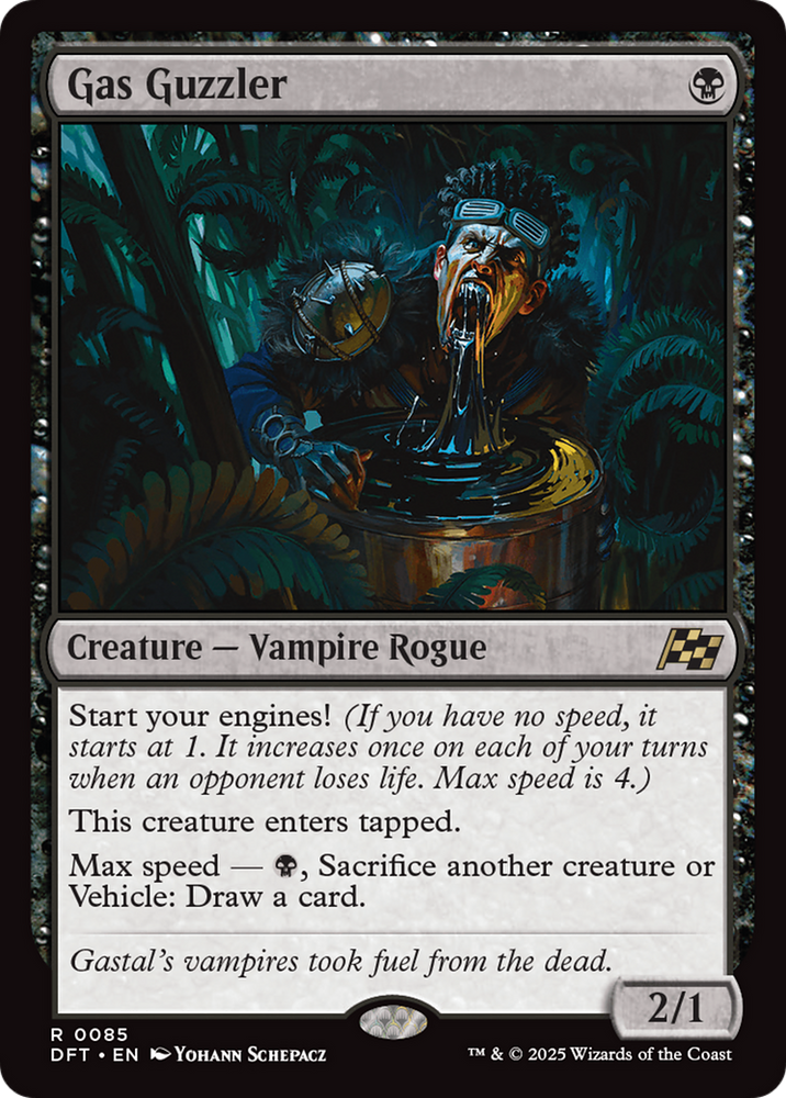 Gas Guzzler [Aetherdrift] Magic: The Gathering