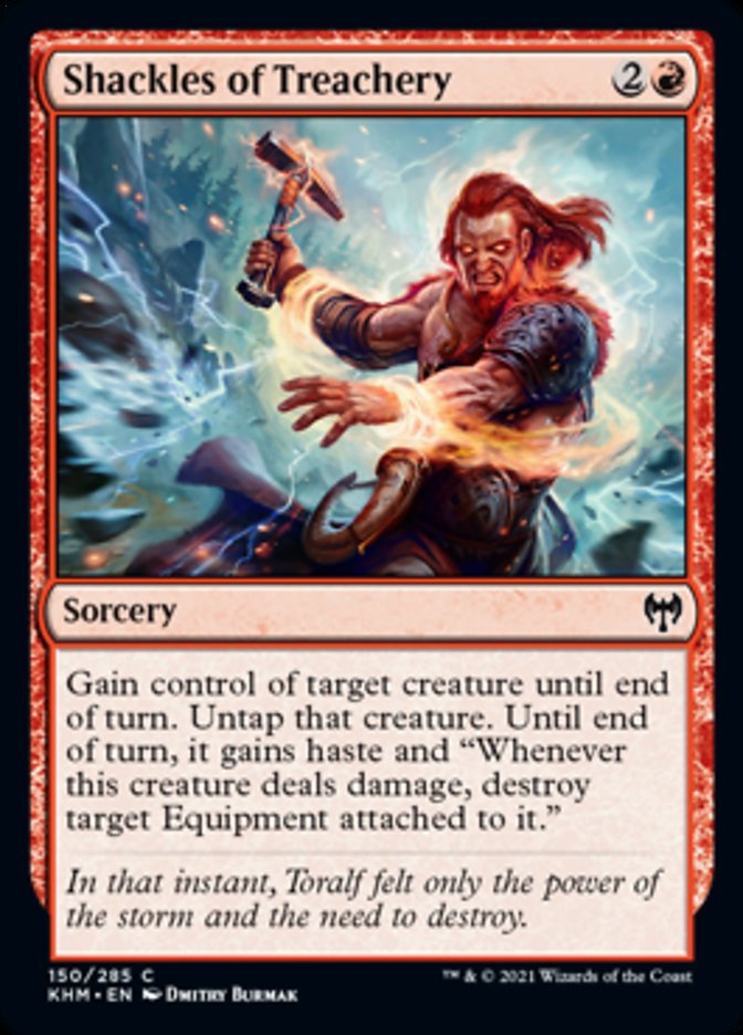 Shackles of Treachery [Kaldheim] Magic: The Gathering