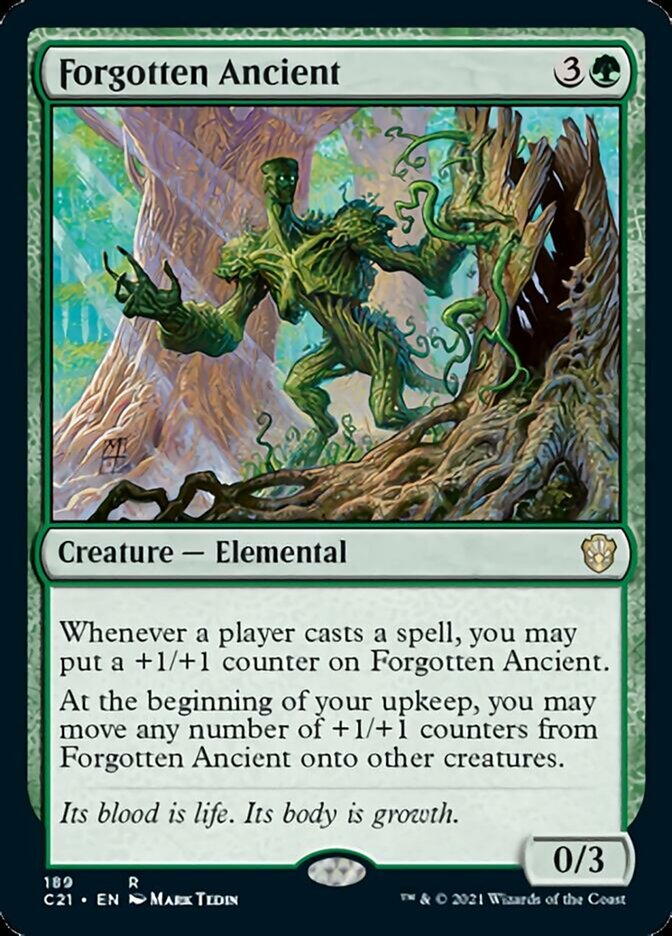 Forgotten Ancient [Commander 2021] Magic: The Gathering