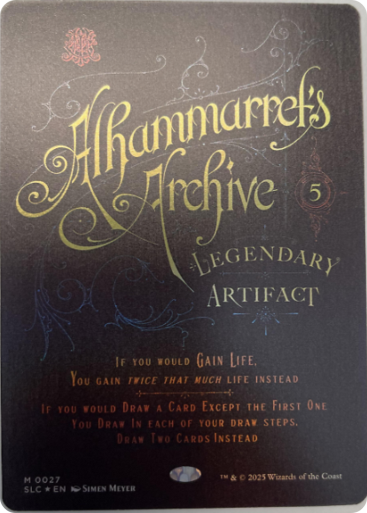 Alhammarret's Archive [Secret Lair Countdown Kit] Magic: The Gathering