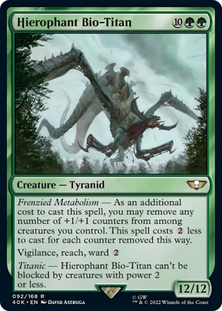 Hierophant Bio-Titan [Warhammer 40,000] Magic: The Gathering