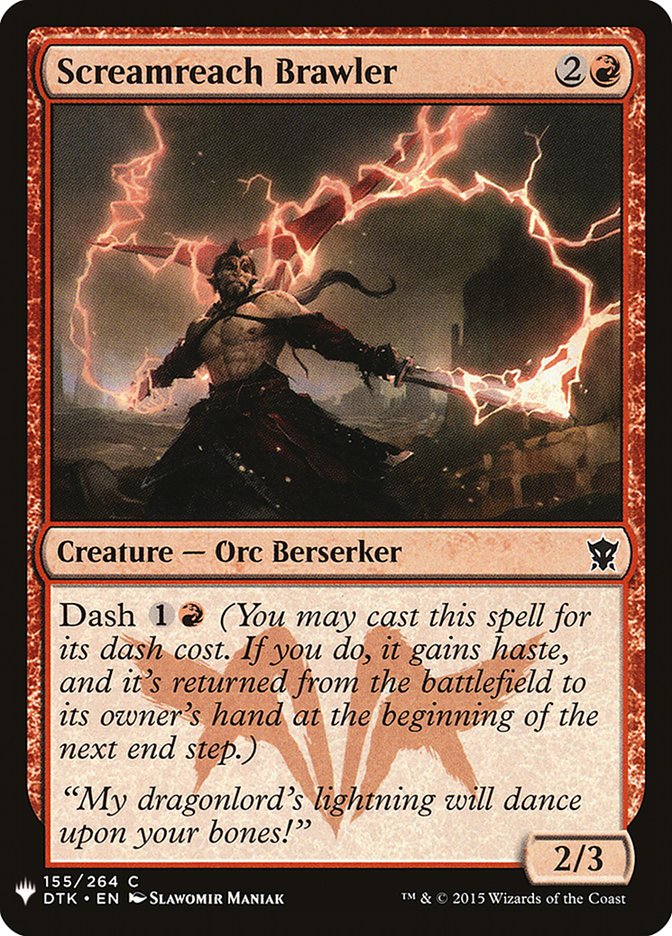 Screamreach Brawler [Mystery Booster] Magic: The Gathering