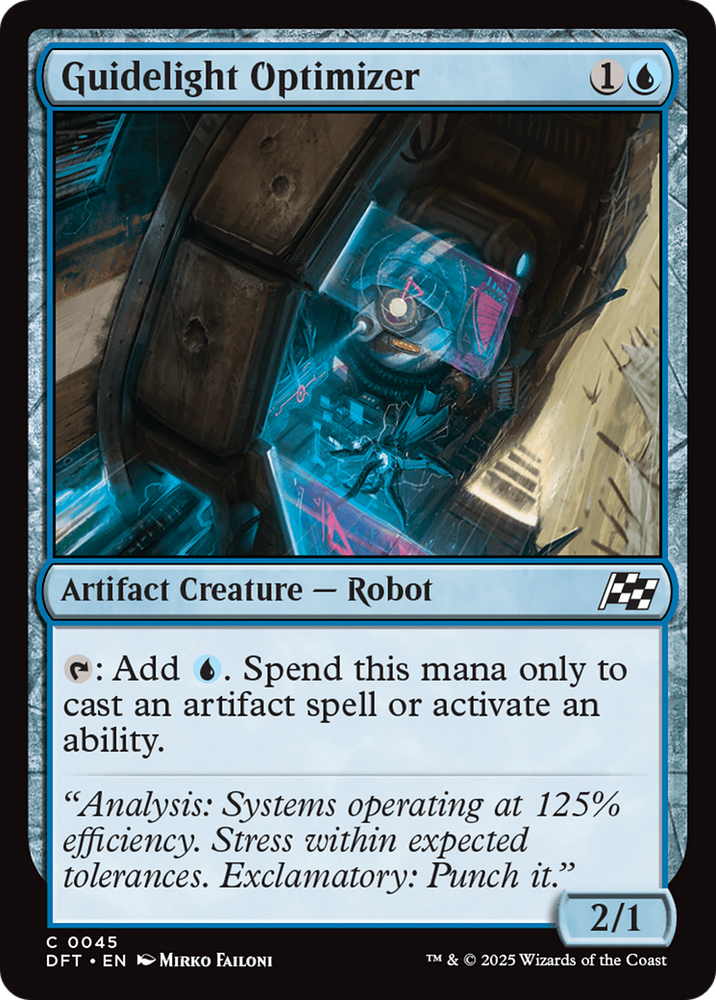 Guidelight Optimizer [Aetherdrift] Magic: The Gathering