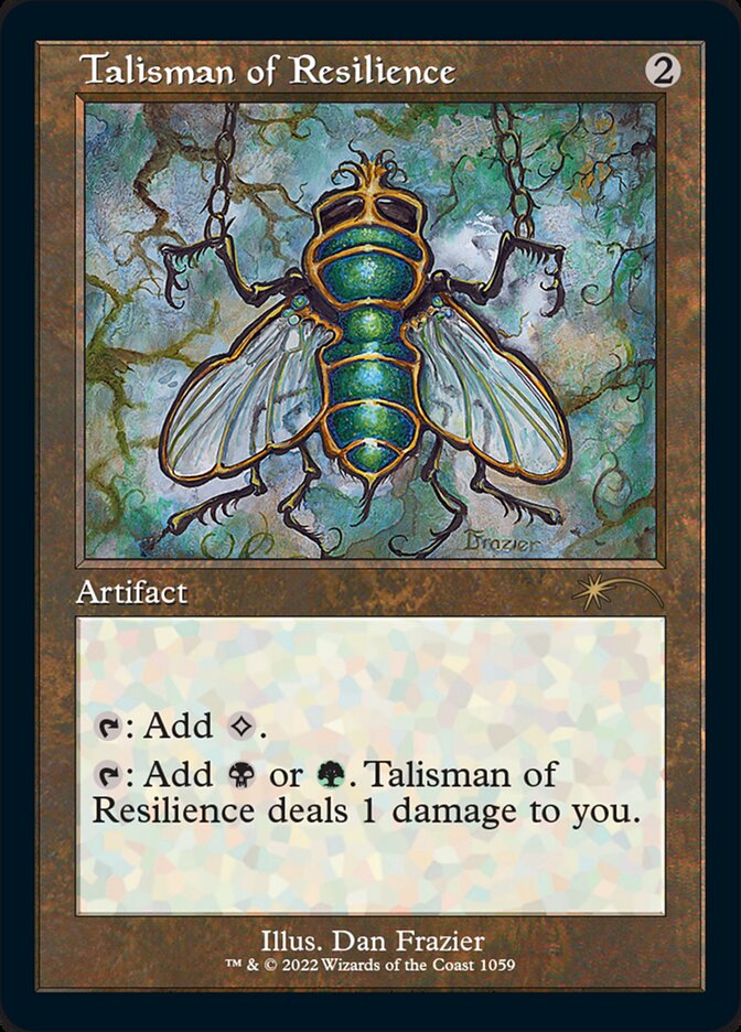 Talisman of Resilience (Foil Etched) [Secret Lair Drop Series] Magic: The Gathering