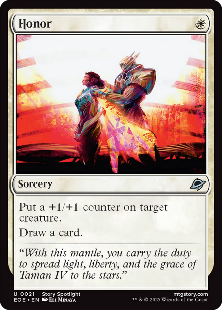 Honor [Edge of Eternities] Magic: The Gathering