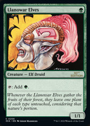 Llanowar Elves [30th Anniversary Edition] Magic: The Gathering