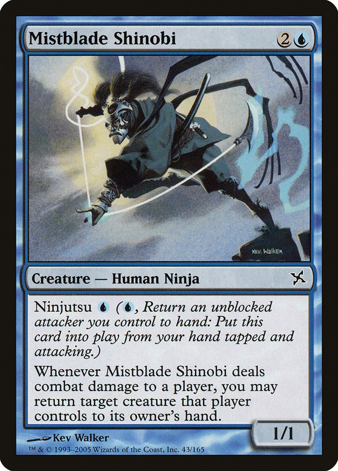 Mistblade Shinobi [Betrayers of Kamigawa] Magic: The Gathering