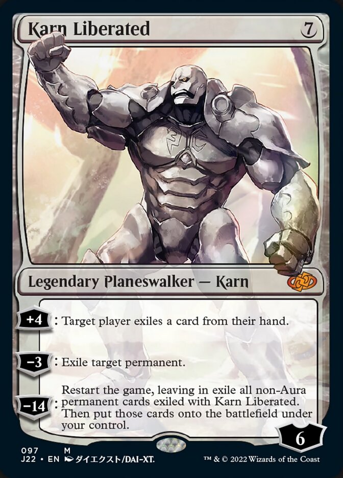 Karn Liberated [Jumpstart 2022] Magic: The Gathering