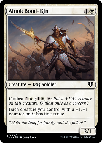 Ainok Bond-Kin [Commander Masters] Magic: The Gathering