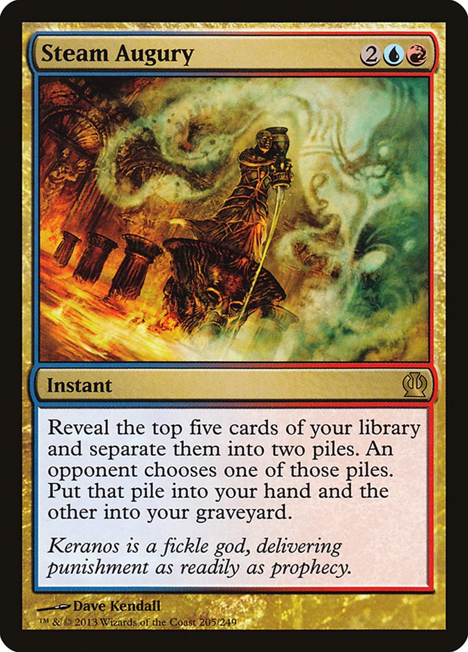 Steam Augury [Theros] Magic: The Gathering