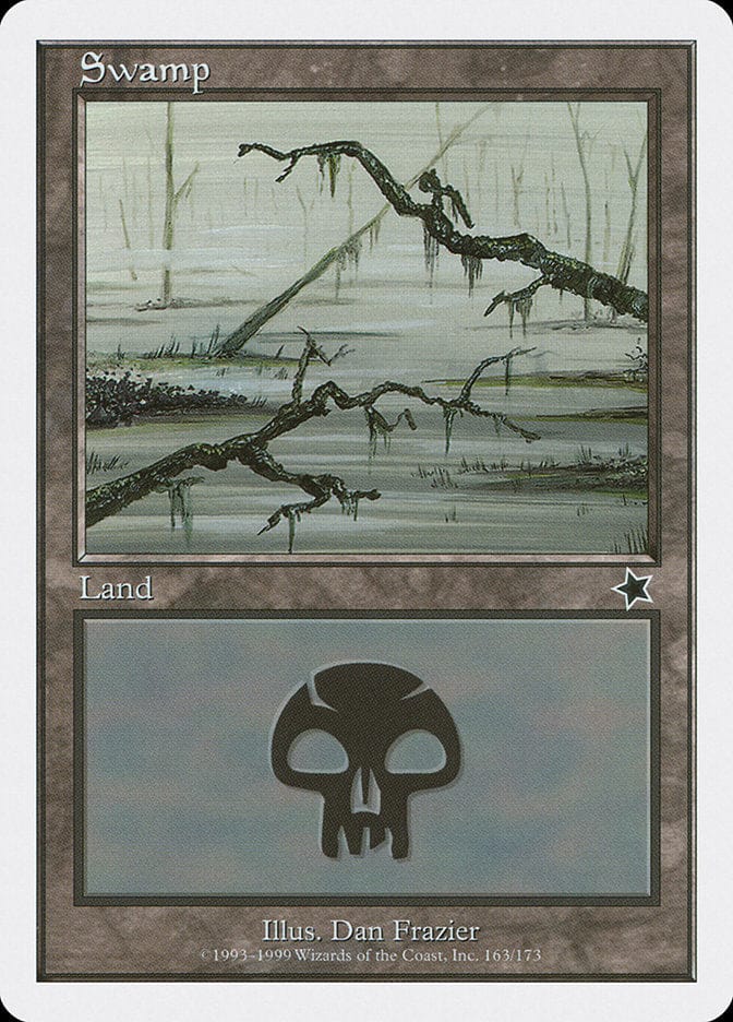 Swamp (163) [Starter 1999] Magic: The Gathering