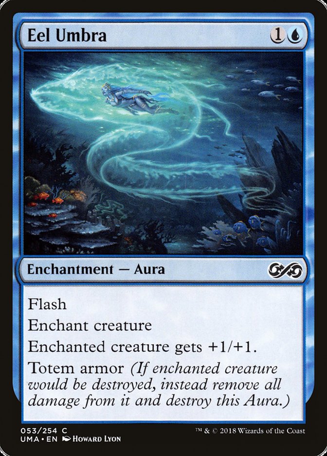 Eel Umbra [Ultimate Masters] Magic: The Gathering
