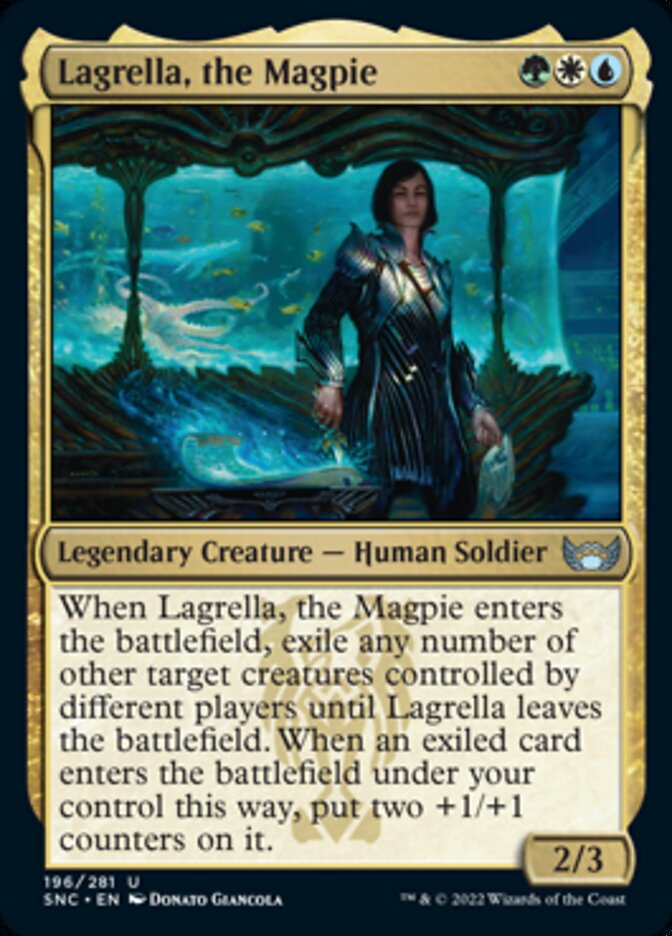 Lagrella, the Magpie [Streets of New Capenna] Magic: The Gathering