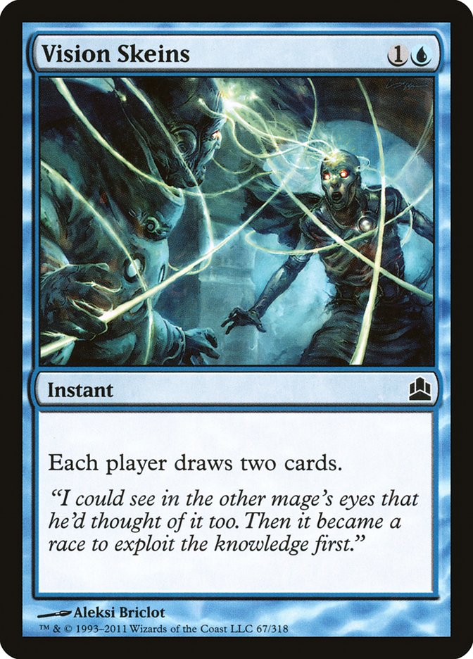 Vision Skeins [Commander 2011] Magic: The Gathering