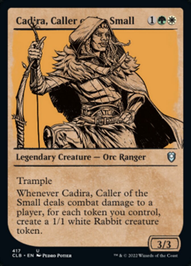 Cadira, Caller of the Small (Showcase) [Commander Legends: Battle for Baldur's Gate] Magic: The Gathering