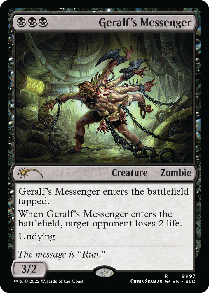 Geralf's Messenger [Secret Lair Drop Series] Magic: The Gathering