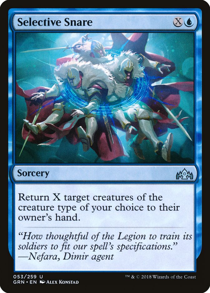 Selective Snare [Guilds of Ravnica] Magic: The Gathering