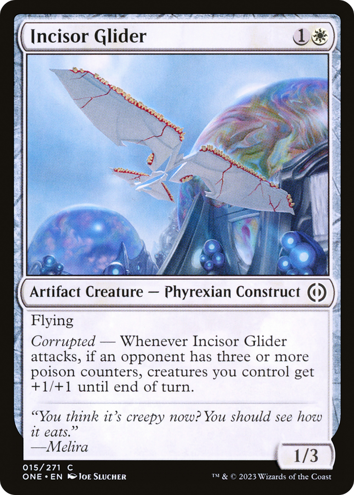Incisor Glider [Phyrexia: All Will Be One] Magic: The Gathering