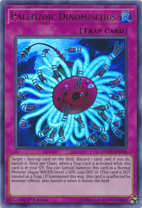 Paleozoic Dinomischus [DUOV-EN098] Ultra Rare - Yugioh Cards For Your TCG Needs!