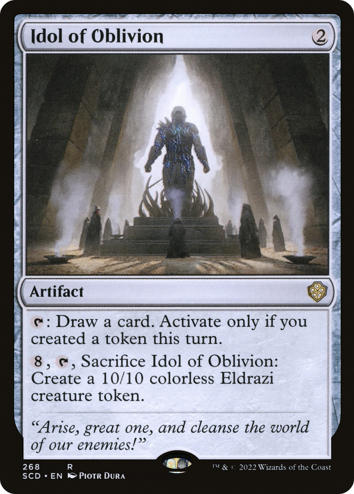 Idol of Oblivion [Starter Commander Decks] Magic: The Gathering