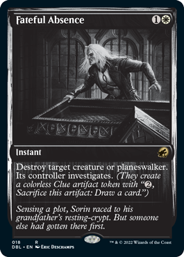 Fateful Absence [Innistrad: Double Feature] Magic: The Gathering