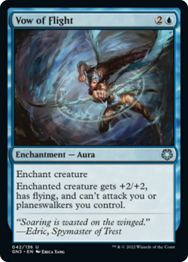 Vow of Flight [Game Night: Free-for-All] Magic: The Gathering