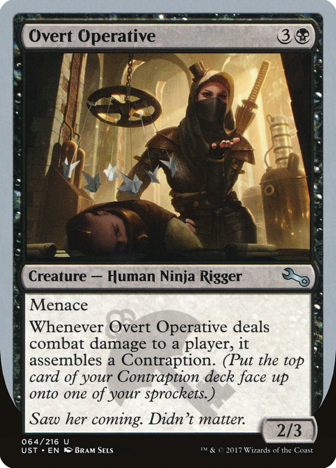 Overt Operative [Unstable] Magic: The Gathering