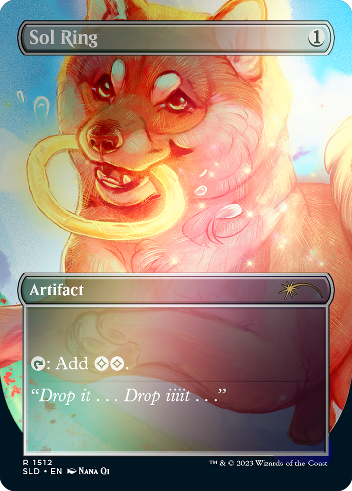 Sol Ring (1512) // Sol Ring [Secret Lair Commander Deck: Raining Cats and Dogs] Magic: The Gathering