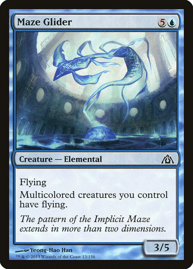 Maze Glider [Dragon's Maze] Magic: The Gathering