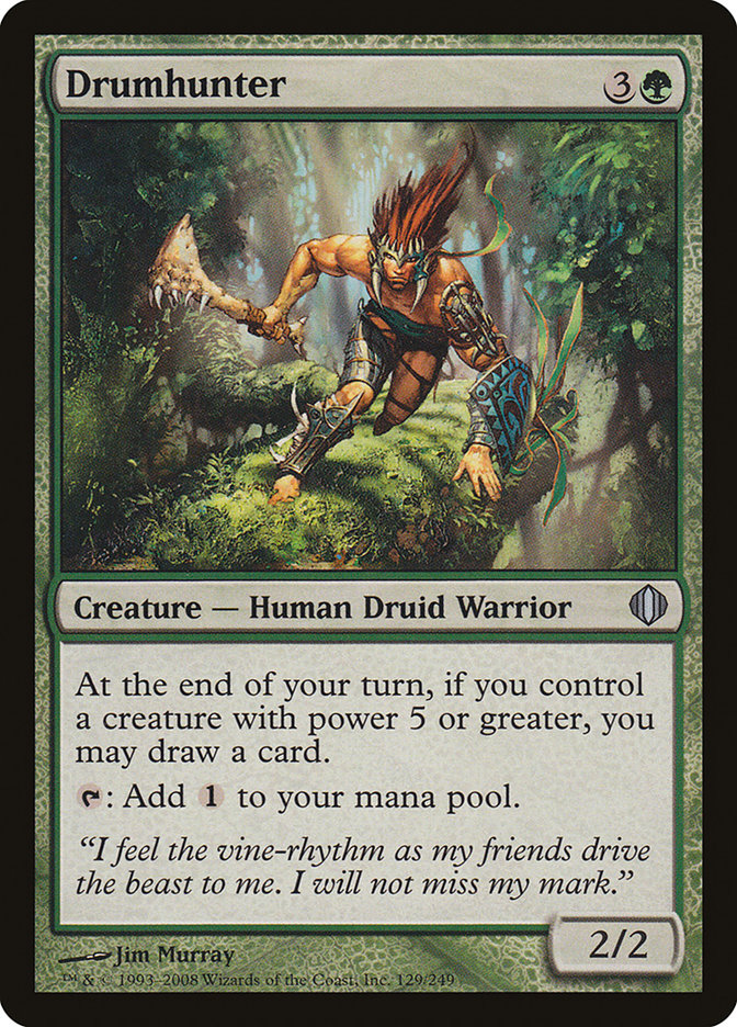 Drumhunter [Shards of Alara] Magic: The Gathering