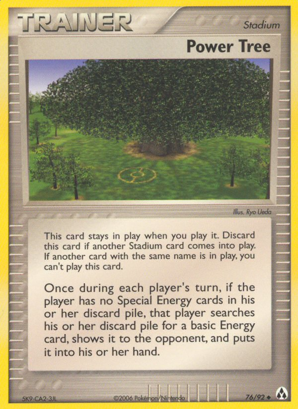 Power Tree (76/92) [EX: Legend Maker] Pokémon