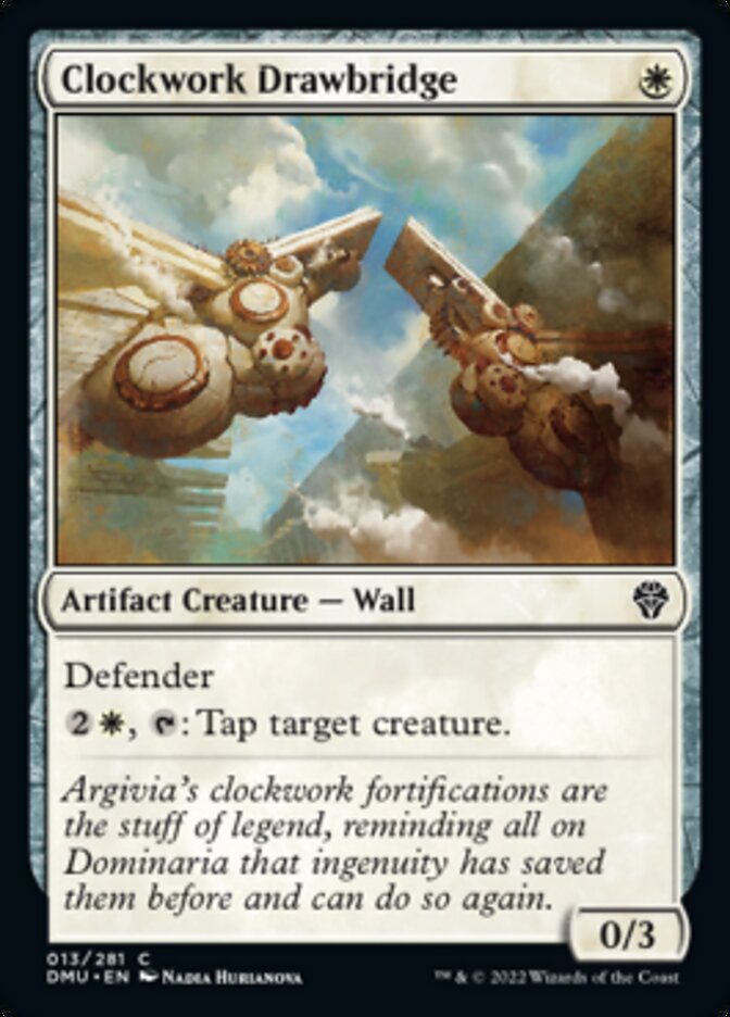 Clockwork Drawbridge [Dominaria United] Magic: The Gathering