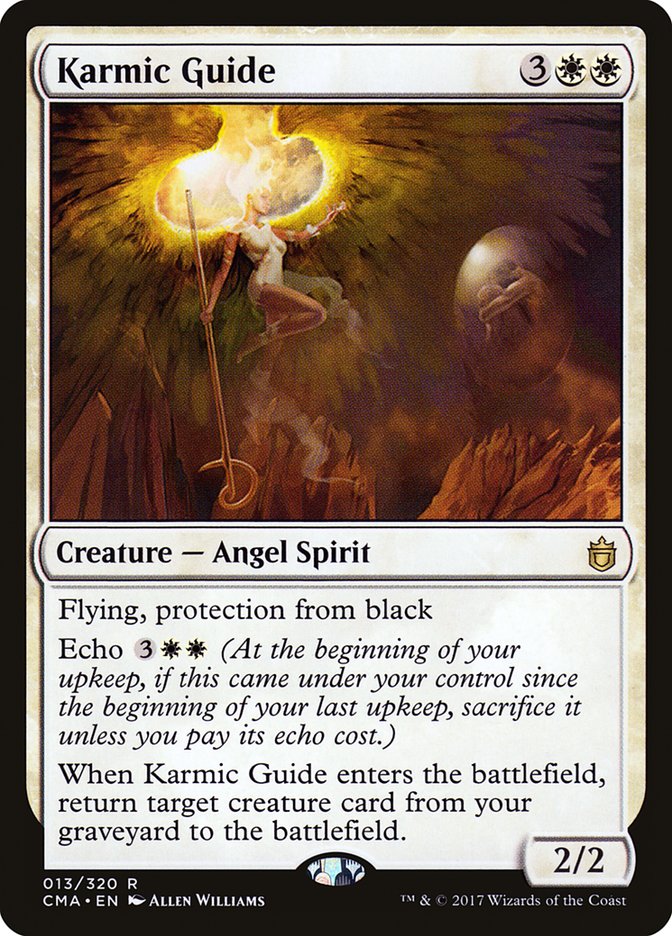 Karmic Guide [Commander Anthology] Magic: The Gathering