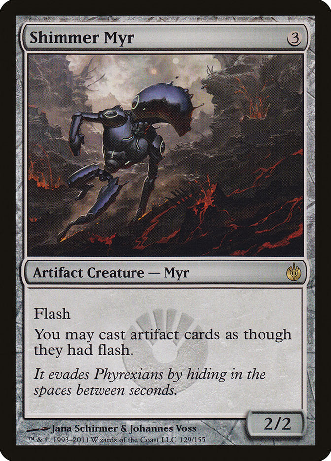 Shimmer Myr [Mirrodin Besieged] Magic: The Gathering