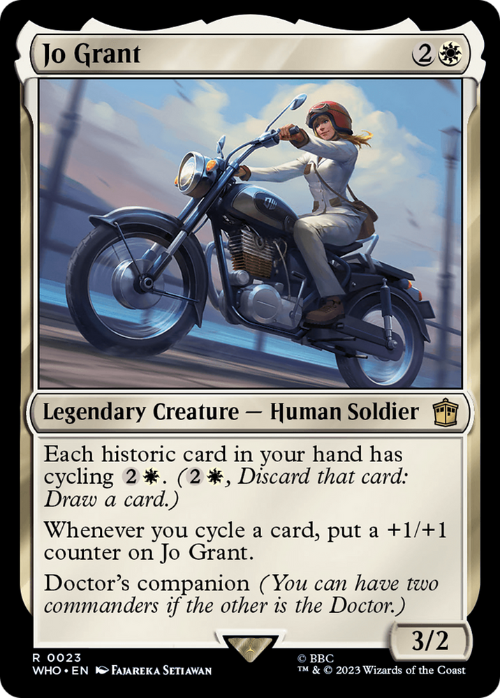 Jo Grant [Doctor Who] Magic: The Gathering