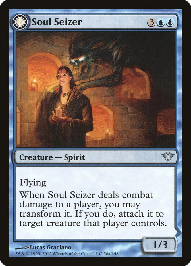 Soul Seizer // Ghastly Haunting [Dark Ascension] Magic: The Gathering