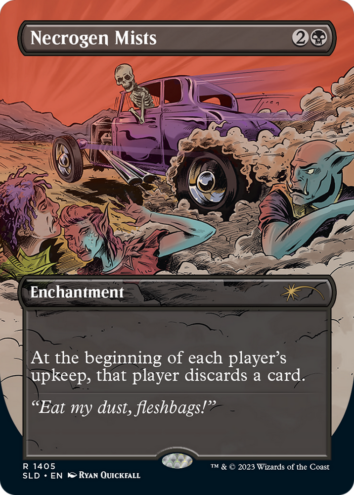 Necrogen Mists [Secret Lair Drop Series] Magic: The Gathering