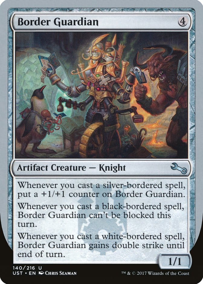 Border Guardian [Unstable] Magic: The Gathering