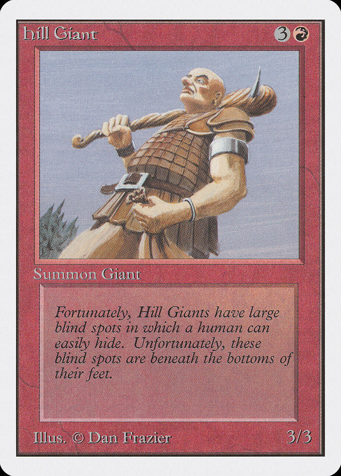 Hill Giant [Unlimited Edition] Magic: The Gathering