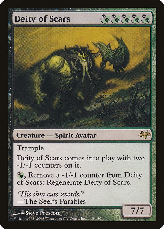 Deity of Scars [Eventide] Magic: The Gathering