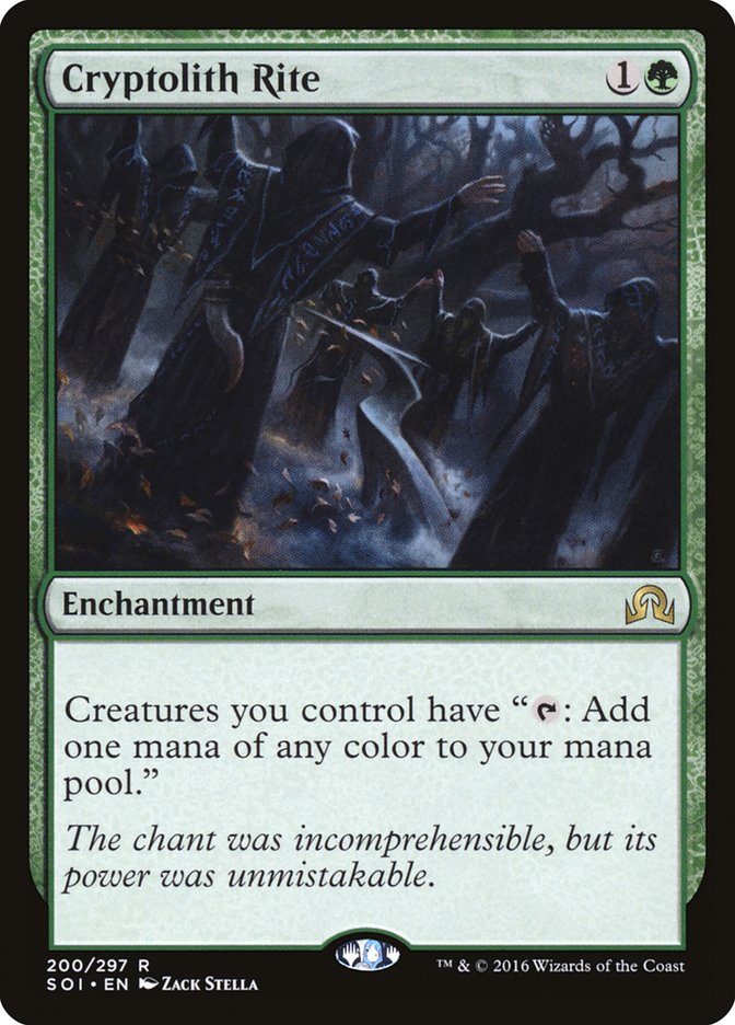 Cryptolith Rite [Shadows over Innistrad] Magic: The Gathering
